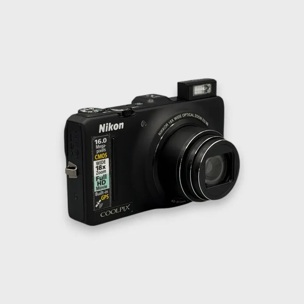 Nikon Coolpix S9300 Digital Camera | 16MP | Black